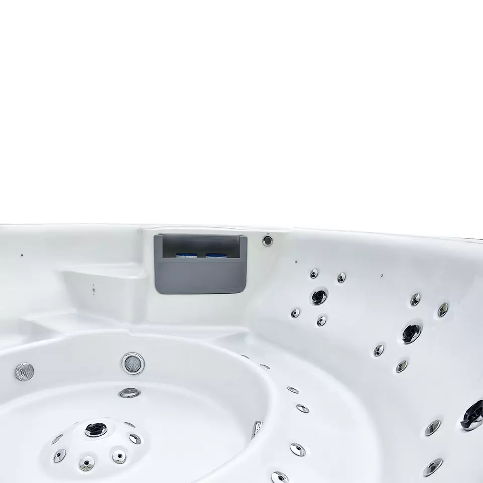 BG-6619 Bigeer bionic freestanding spa bathtub for 1 person hot bath tub 