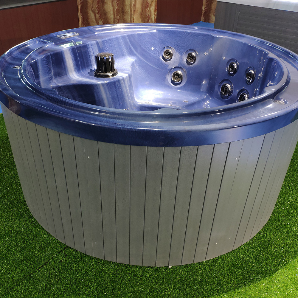 BG-8811 Special designed Round Spa and Smart Swim spa 6 persons Whirlpool Massage Bathtub 