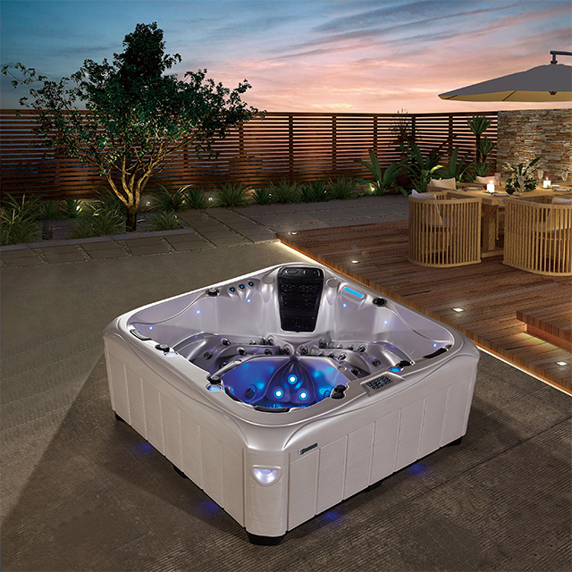BG-8895C High Quality Acrylic Above Ground Endless Swim Spa Pool Fitness Spa Bathtub Hot Tub 