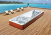 BG-6612 New design outdoor freestanding acrylic hydro massage pool